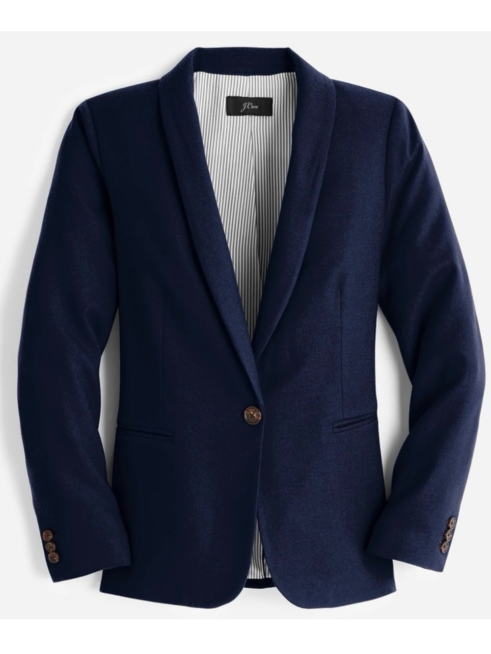 J. Crew Navy Wool Parke Blazer